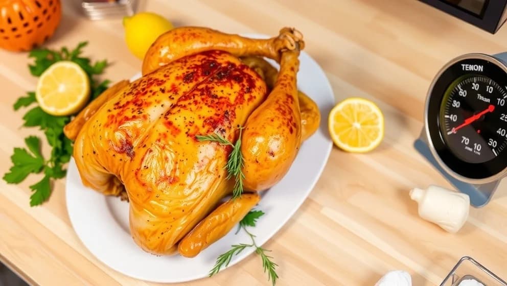 Vilken temperatur för kyckling i ugn